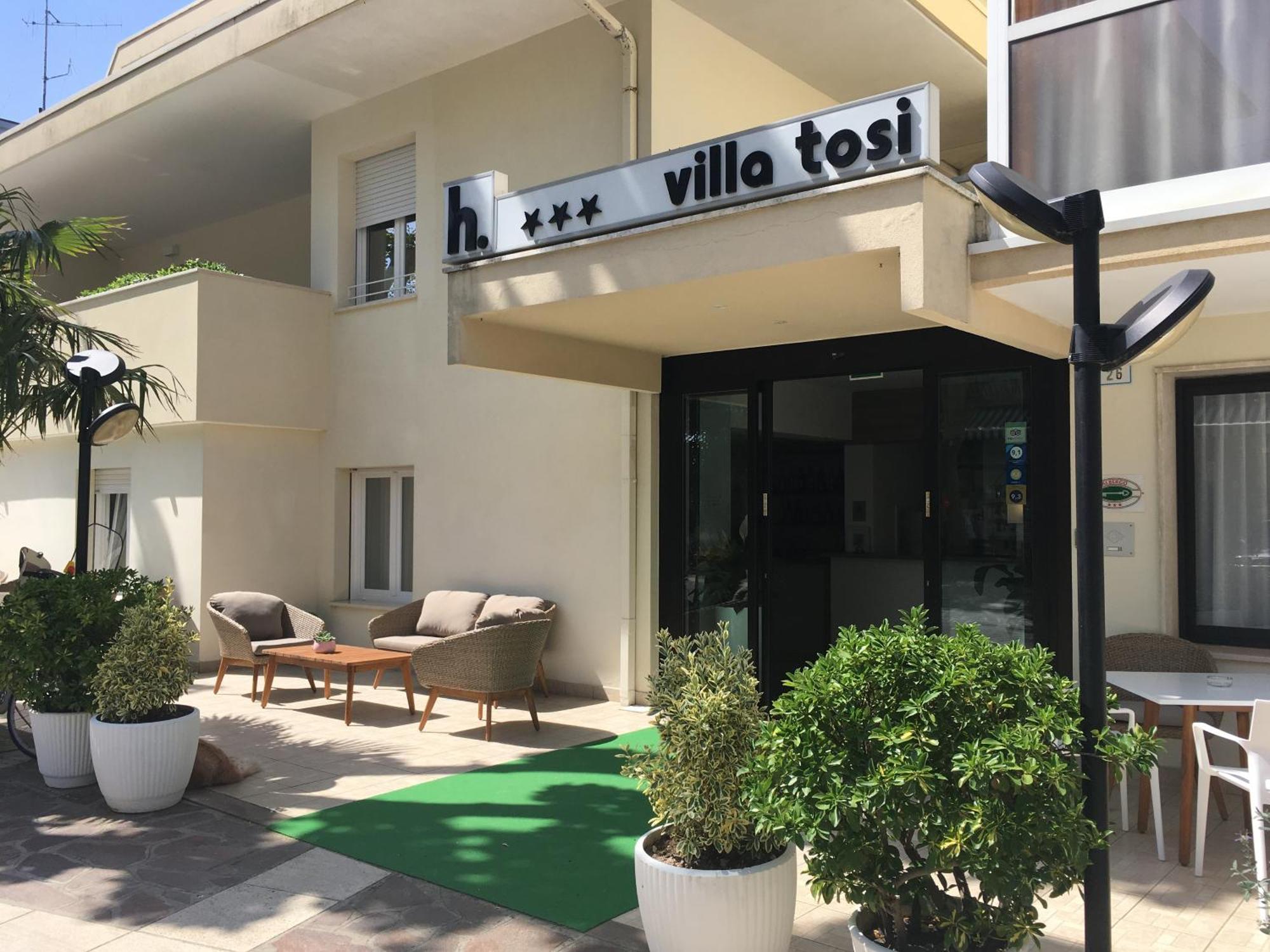 Hotel Villa Tosi Bellaria-Igea Marina Eksteriør billede